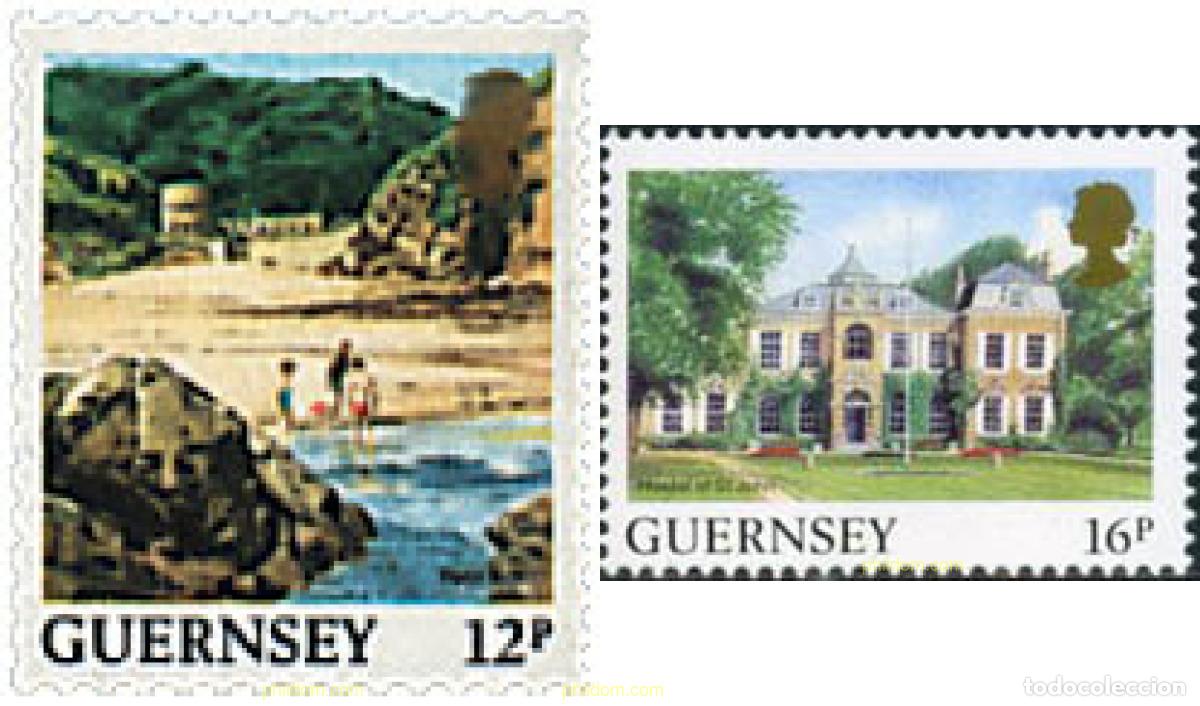 Sellos: 66225 MNH GUERNSEY 1988 VISTAS DE LA ISLA