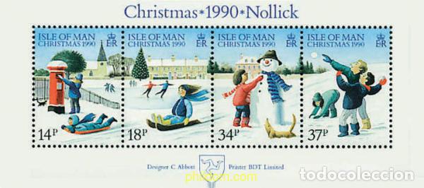 Sellos: 66402 MNH MAN 1990 JUEGOS INFANTILES