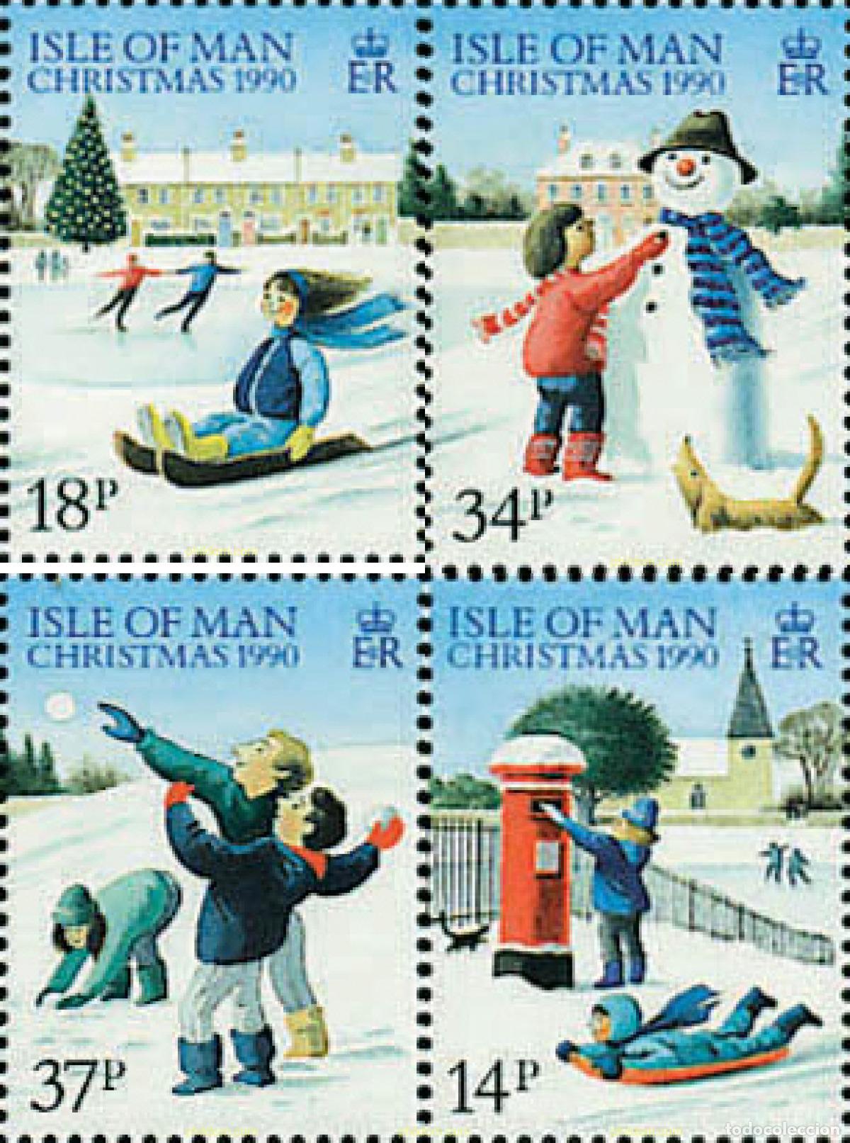 Sellos: 130410 MNH MAN 1990 JUEGOS INFANTILES