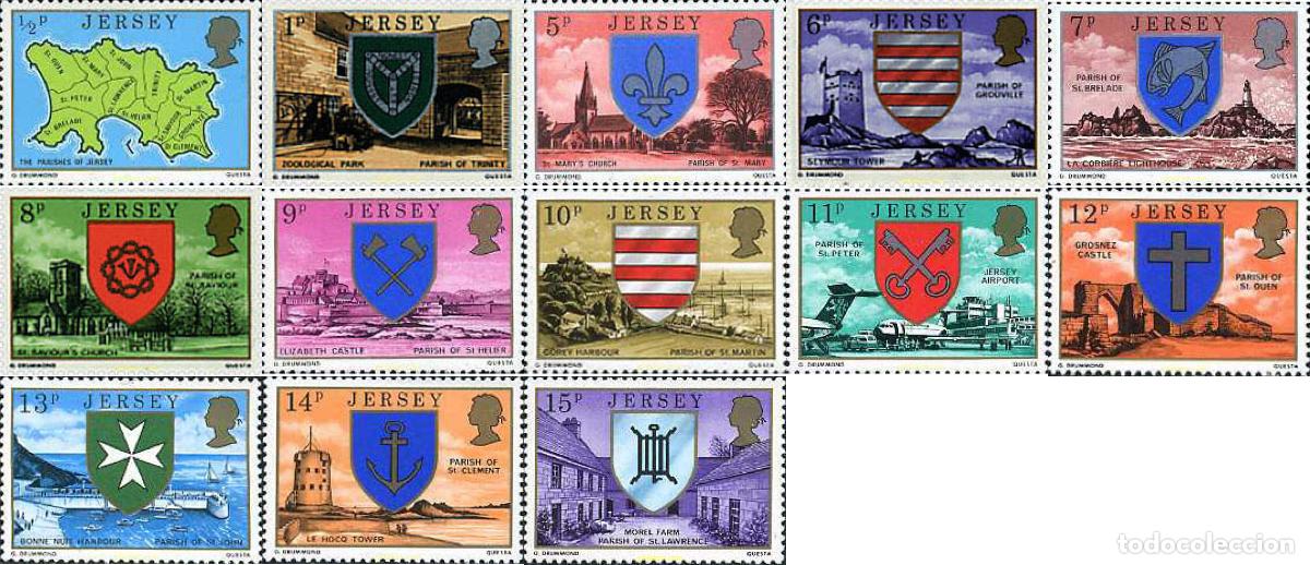 Sellos: 566855 MNH JERSEY 1976 MOTIVOS VARIOS