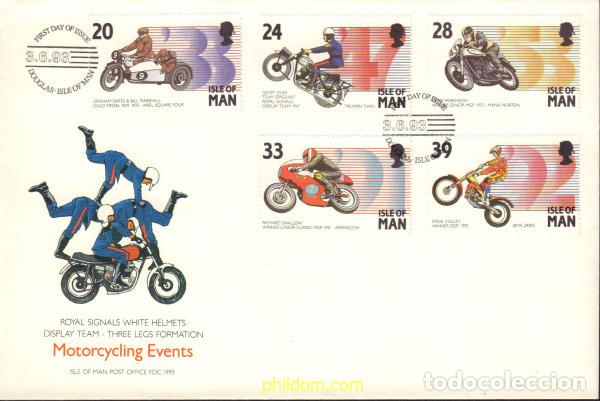 Sellos: 384929 MNH MAN 1993 MOTOCICLISMO