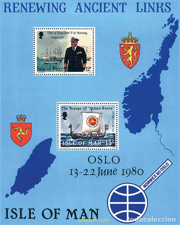 Sellos: 66331 MNH MAN 1980 NORWEX 80. EXPOSICION INTERNACIONAL