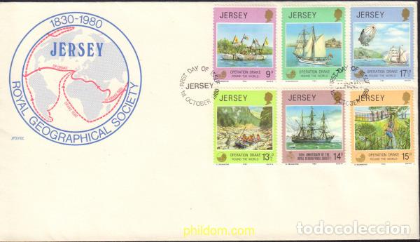 Sellos: 385250 MNH JERSEY 1980 OPERACION DRAKE