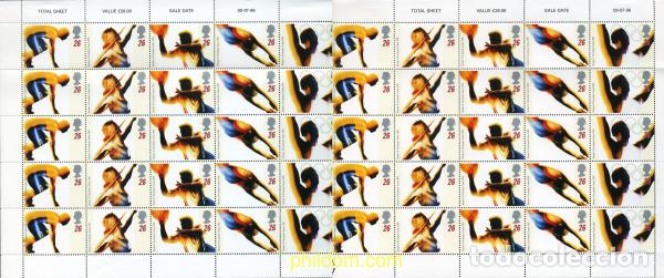 Sellos: 336354 MNH GRAN BRETA&Ntilde;A 1996 26 JUEGOS OLIMPICOS VERANO ATLANTA 1996 - JUEGOS PARALIMPICOS DE ATLA