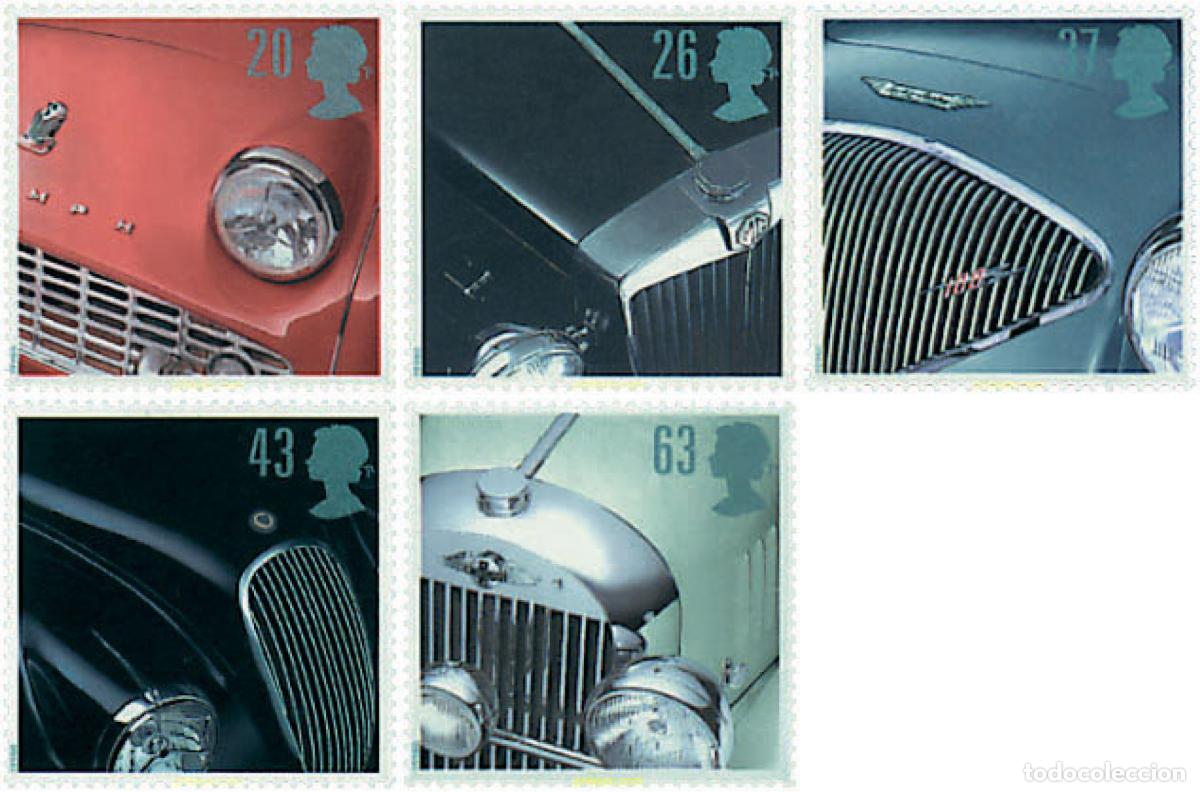 Sellos: 47841 MNH GRAN BRETA&Ntilde;A 1996 AUTOMOVILES CLASICOS DEPORTIVOS