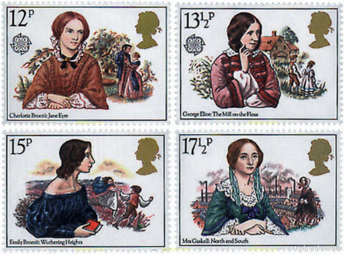 Sellos: 62413 MNH GRAN BRETA&Ntilde;A 1980 EUROPA CEPT. GENTE FAMOSA
