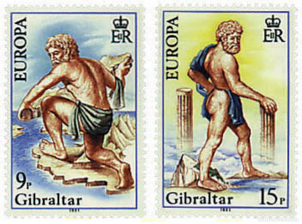 Sellos: 82437 MNH GIBRALTAR 1981 EUROPA CEPT. FOLCLORE
