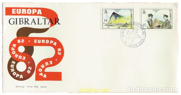 Sellos: 23940 MNH GIBRALTAR 1982 EUROPA CEPT. HISTORIA