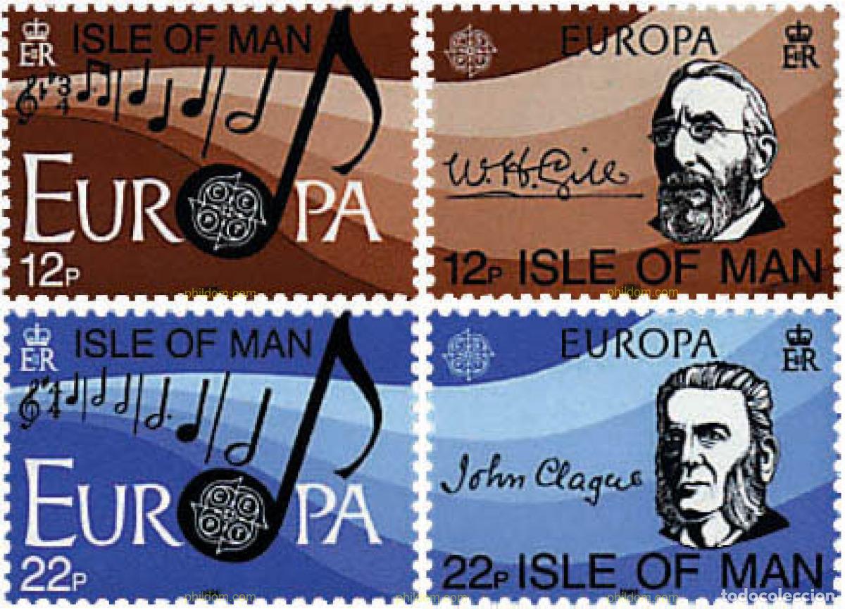 Selos: 62601 MNH MAN 1985 EUROPA CEPT. A&Ntilde;O EUROPEO DE LA MUSICA