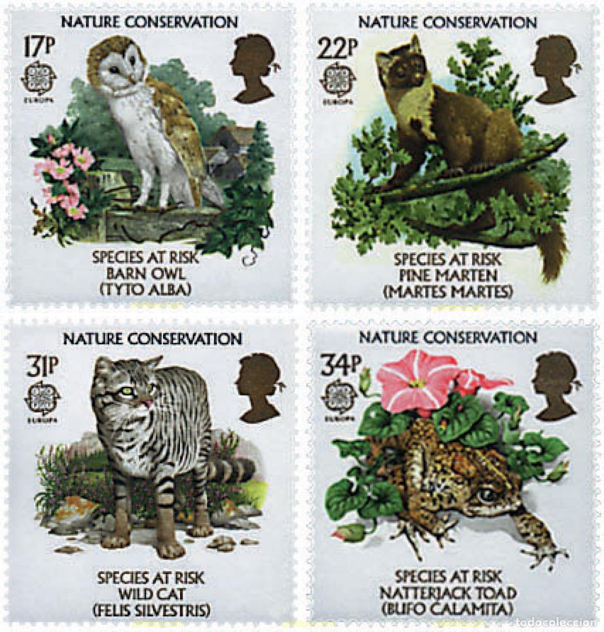 Selos: 91218 MNH GRAN BRETA&Ntilde;A 1986 EUROPA CEPT. PATRIMONIO ARTISTICO Y NATURAL