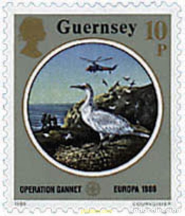 Selos: 340712 MNH GUERNSEY 1986 EUROPA CEPT. PATRIMONIO ARTISTICO Y NATURAL