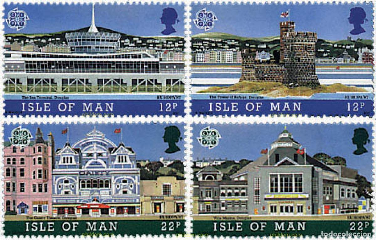Francobolli: 62670 MNH MAN 1987 EUROPA CEPT. ARQUITECTURA MODERNA
