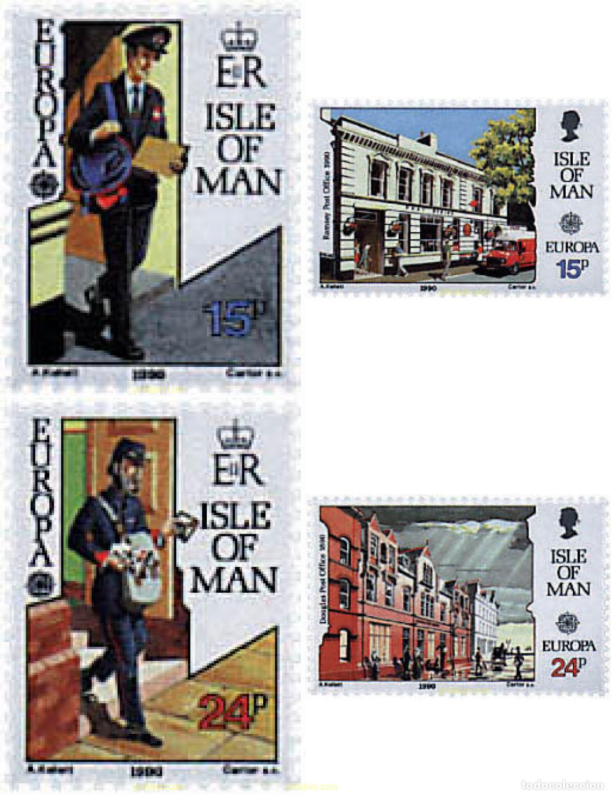 Francobolli: 62778 MNH MAN 1990 EUROPA CEPT. OFICINAS POSTALES