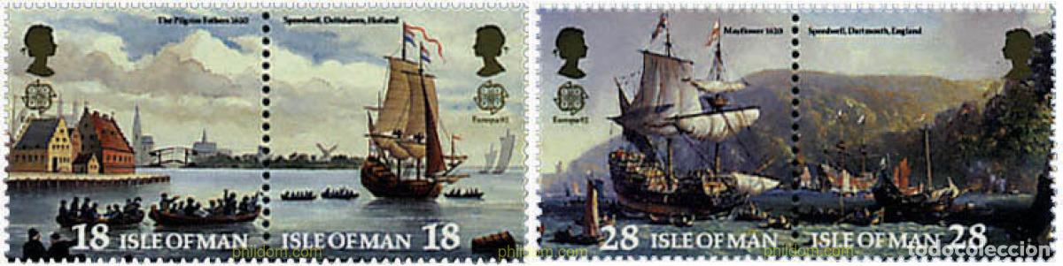 Sellos: 5615 MNH MAN 1992 EUROPA CEPT. 500 ANIVERSARIO DEL DESCUBRIMIENTO DE AMERICA