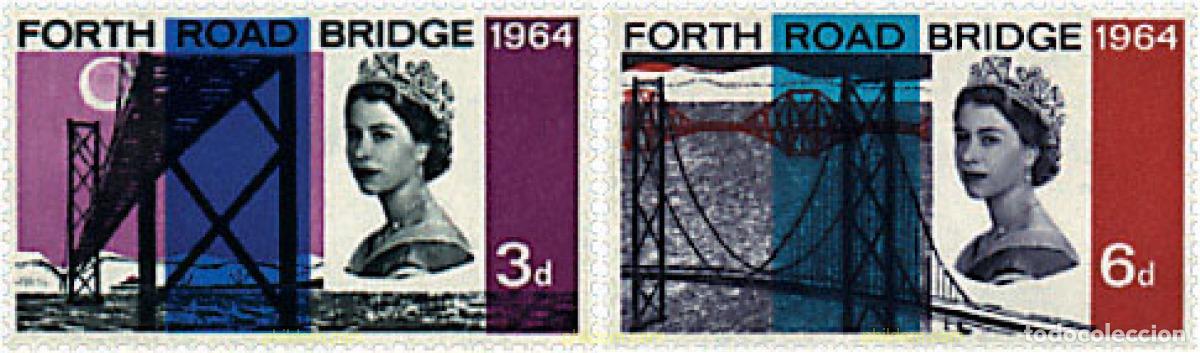 Sellos: 61145 MNH GRAN BRETA&Ntilde;A 1964 INAUGURACION DEL PUENTE SOBRE EL FORTH