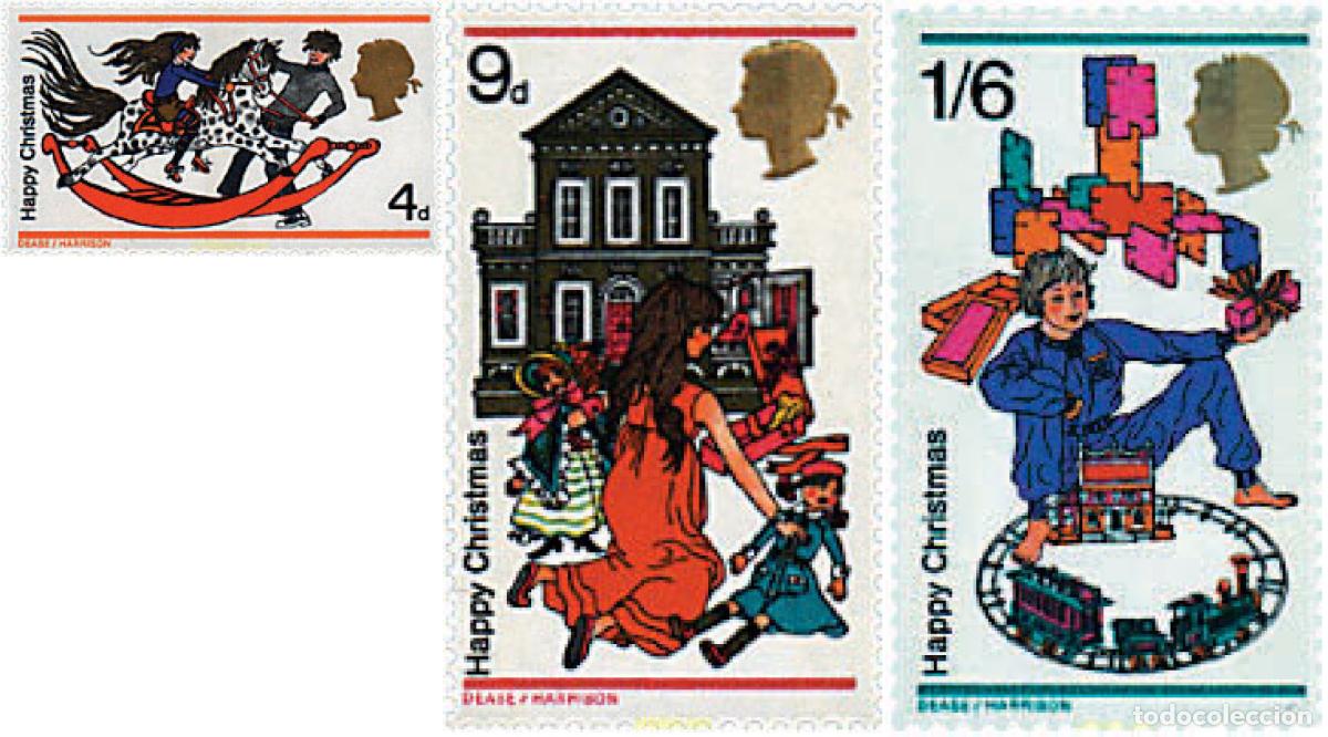 Sellos: 66096 MNH GRAN BRETA&Ntilde;A 1968 NAVIDAD