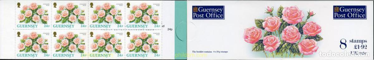 Sellos: 3526 MNH GUERNSEY 1993 FLORES DE GUERNSEY