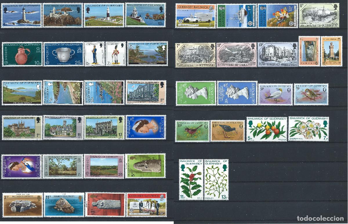 Sellos: Guernesey Lot 44 Tp Neuf** (MNH) Entre 1976 et 78 - sujets divers