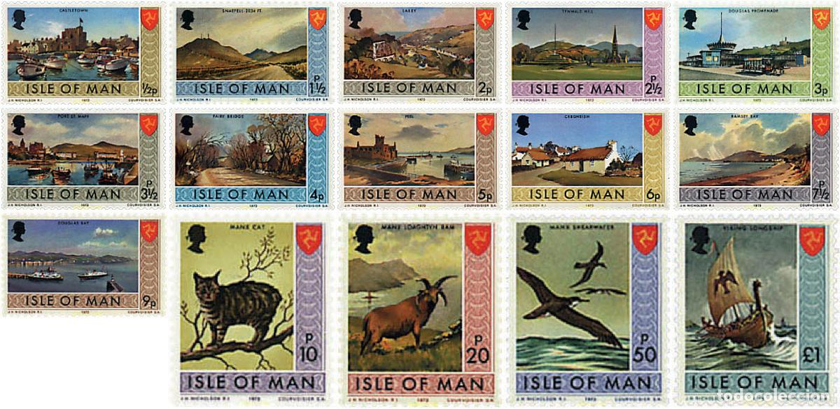 Sellos: 576460 MNH MAN 1973 MOTIVOS VARIOS