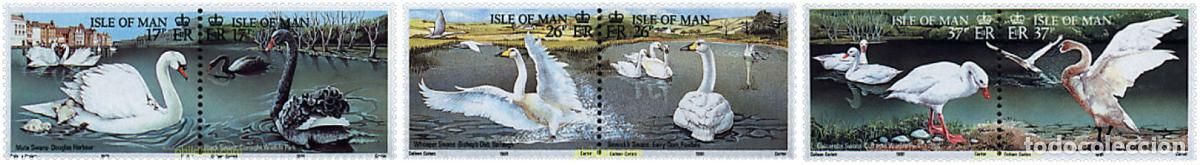 Sellos: 5701 MNH MAN 1991 RAZAS DE CISNES