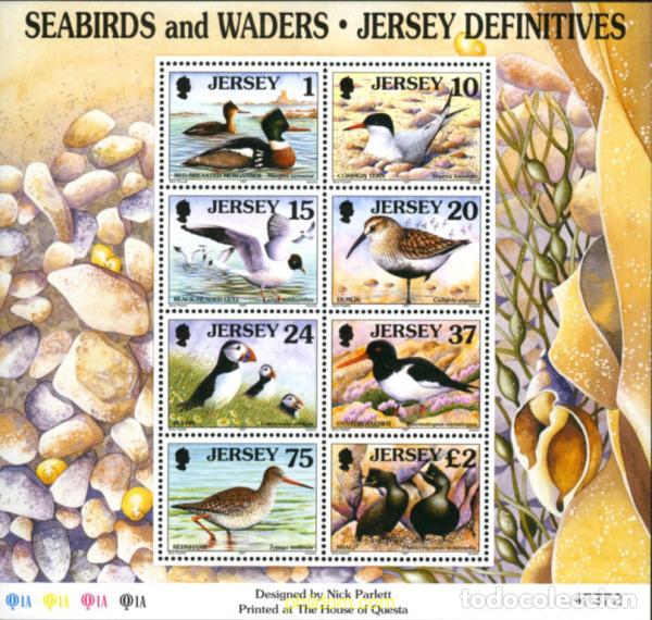 Sellos: 66653 MNH JERSEY 1997 AVES MARINAS Y ZANCUDAS