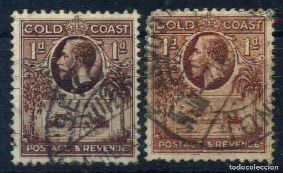 Sellos: Colonia brit&aacute;nica de Costa de Oro (futura Ghana) 1928