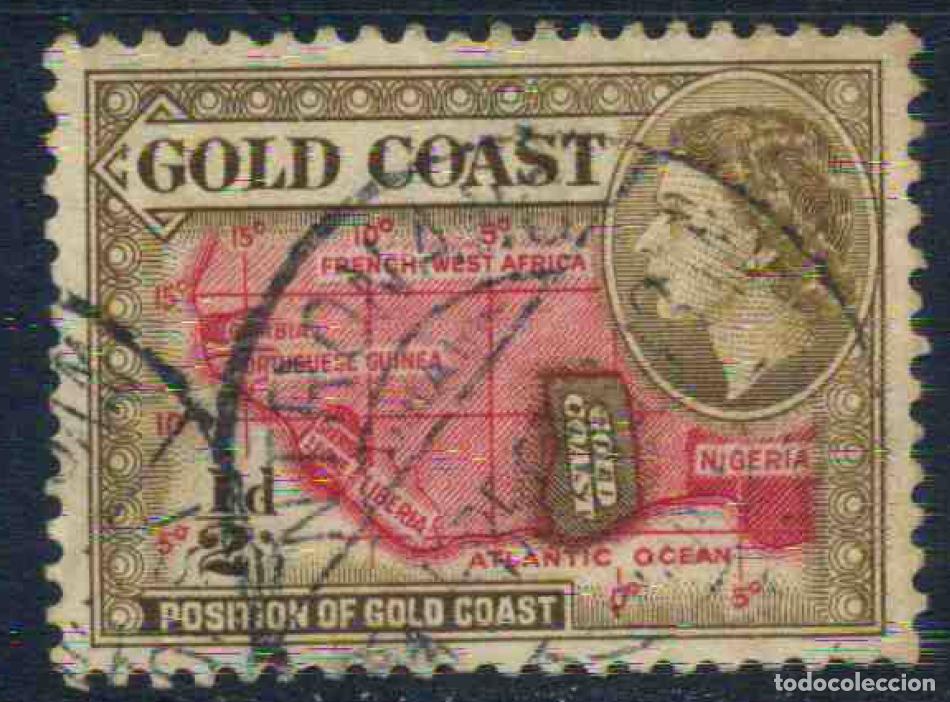 Sellos: Colonia brit&aacute;nica de Costa de Oro (futura Ghana) 1952-1954