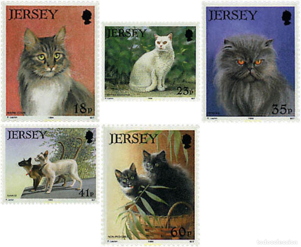 Sellos: 66639 MNH JERSEY 1994 GATOS