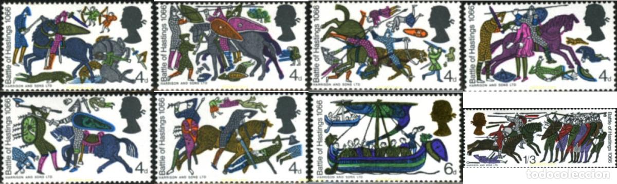 Timbres: 90513 MNH GRAN BRETA&Ntilde;A 1966 900 ANIVERSARIO DE LA BATALLA DE HASTINGS
