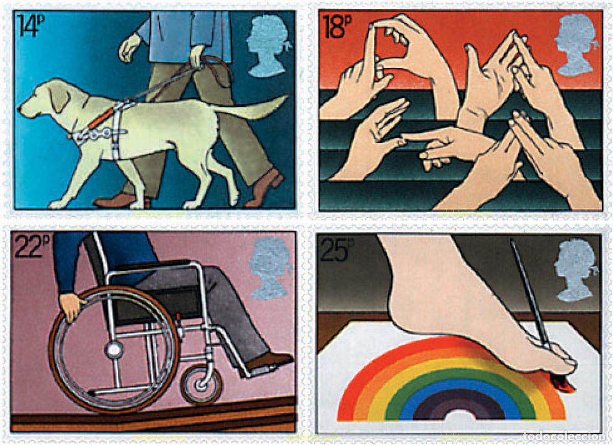 Timbres: 66123 MNH GRAN BRETA&Ntilde;A 1981 A&Ntilde;O INTERNACIONAL DE LOS DISCAPACITADOS