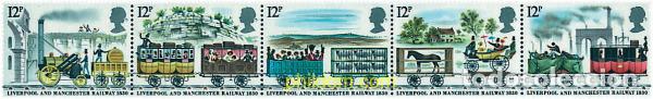 Timbres: 5981 MNH GRAN BRETA&Ntilde;A 1980 150 ANIVERSARIO DE LA LINEA LIVERPOOL-MANCHESTER