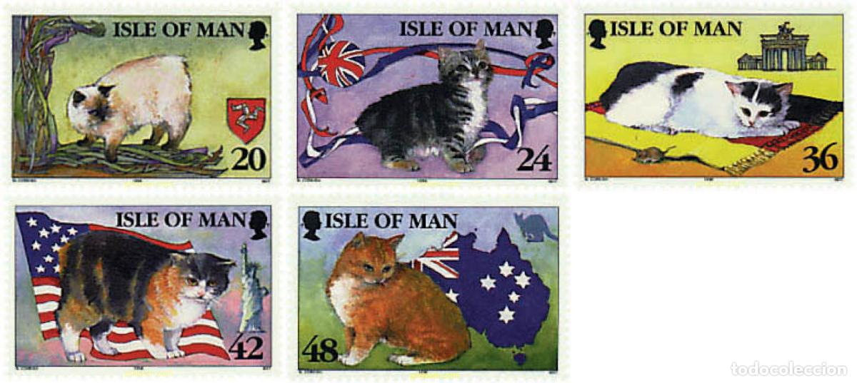 Sellos: 66444 MNH MAN 1996 GATOS