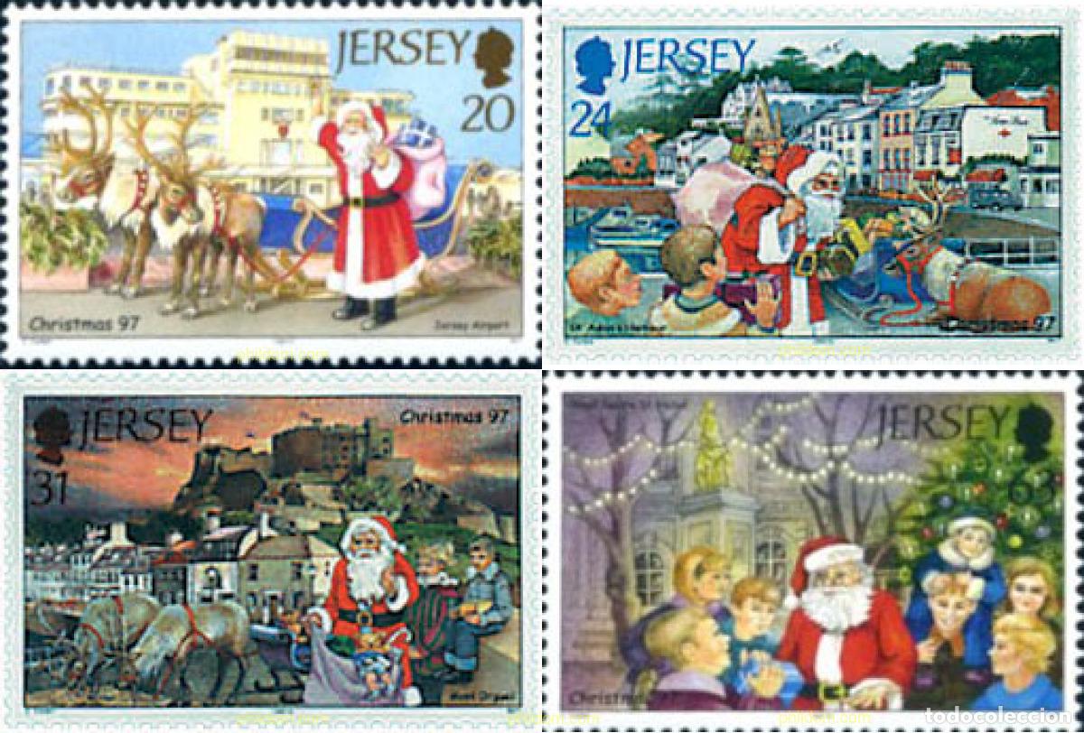 Sellos: 66657 MNH JERSEY 1997 NAVIDAD