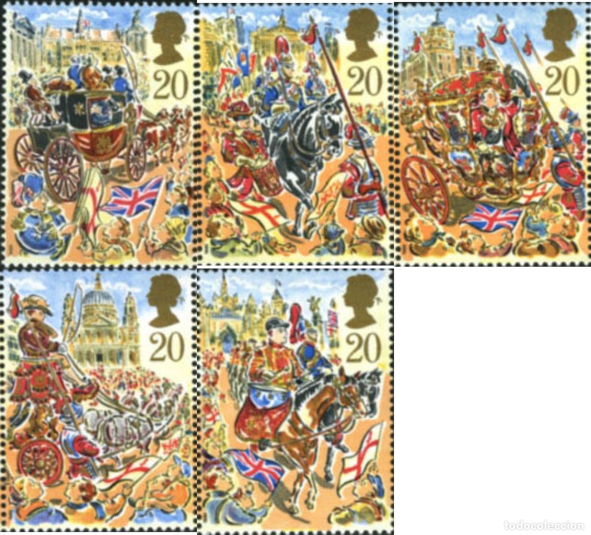 Sellos: 66140 MNH GRAN BRETA&Ntilde;A 1989 PROCESION DEL LORD MAYOR