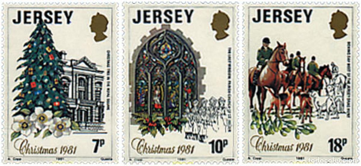 Sellos: 66527 MNH JERSEY 1981 NAVIDAD