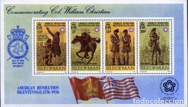 Sellos: 66315 MNH MAN 1976 BICENTENARIO DE LA REVOLUCION AMERICANA