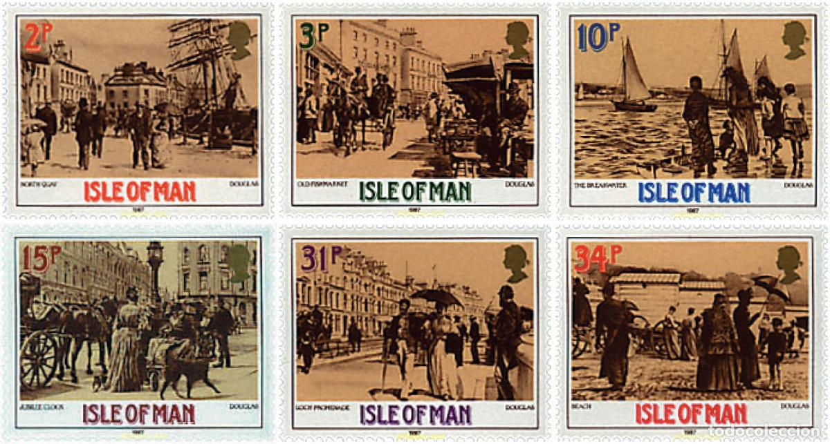 Sellos: 66387 MNH MAN 1987 ESCENAS DE LA EPOCA VICTORIANA