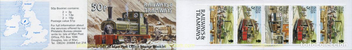 Sellos: 169768 MNH MAN 1988 TRENES Y TRANVIAS