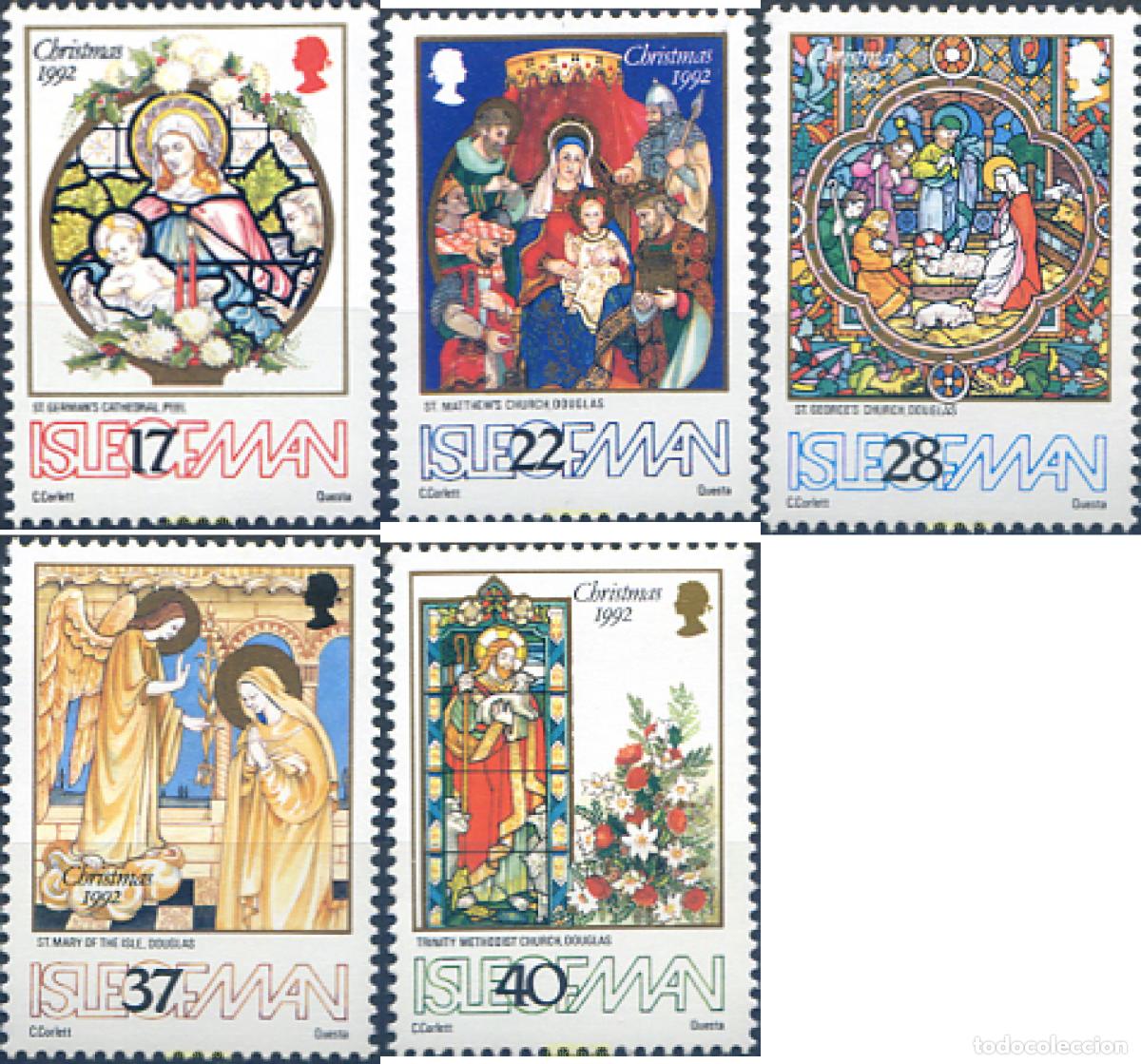 Timbres: 66414 MNH MAN 1992 NAVIDAD