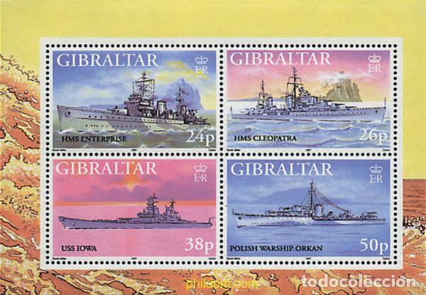 Briefmarken: 84309 MNH GIBRALTAR 1997 BARCOS DE GUERRA