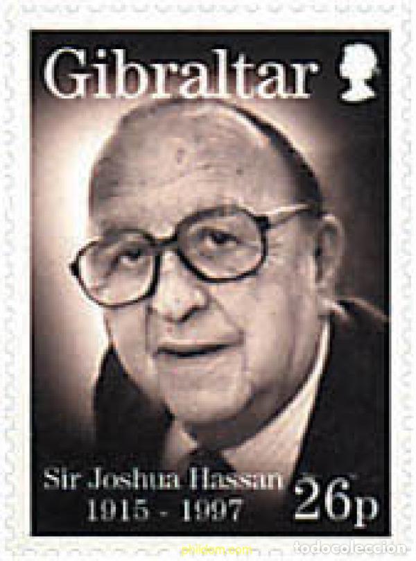 Briefmarken: 84315 MNH GIBRALTAR 1997 HOMENAJE A SIR JOSHUA HASSAN