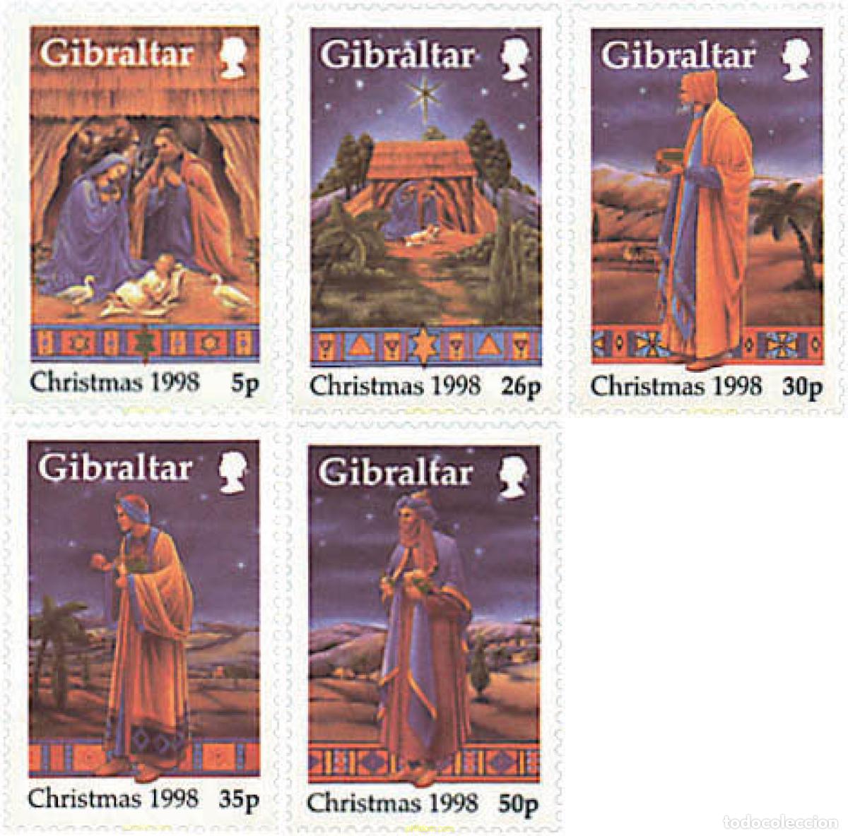 Briefmarken: 83477 MNH GIBRALTAR 1998 NAVIDAD
