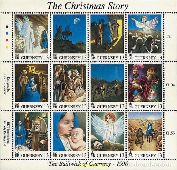 Timbres: 276835 MNH GUERNSEY 1996 NAVIDAD