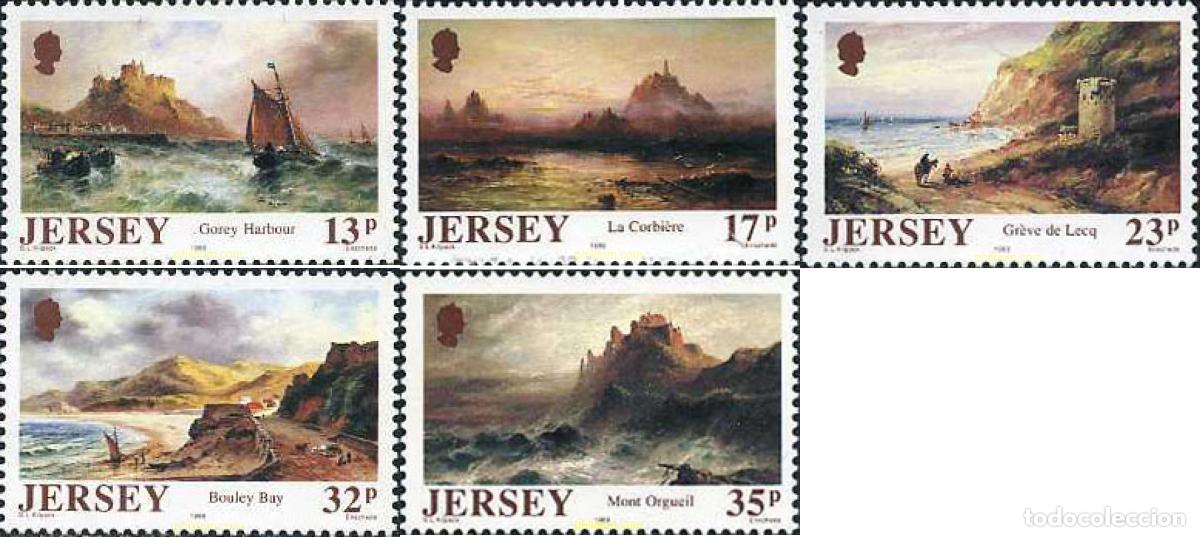 Stamps: 168185 MNH JERSEY 1989 150 ANIVERSARIO DEL NACIMIENTO DE SARAH LOUISE KILPACK