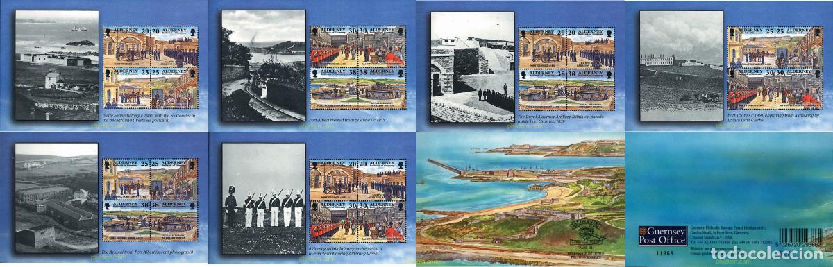 Sellos: 165606 MNH ALDERNEY 1999 DESARROLLO HISTORICO DE ALDERNEY