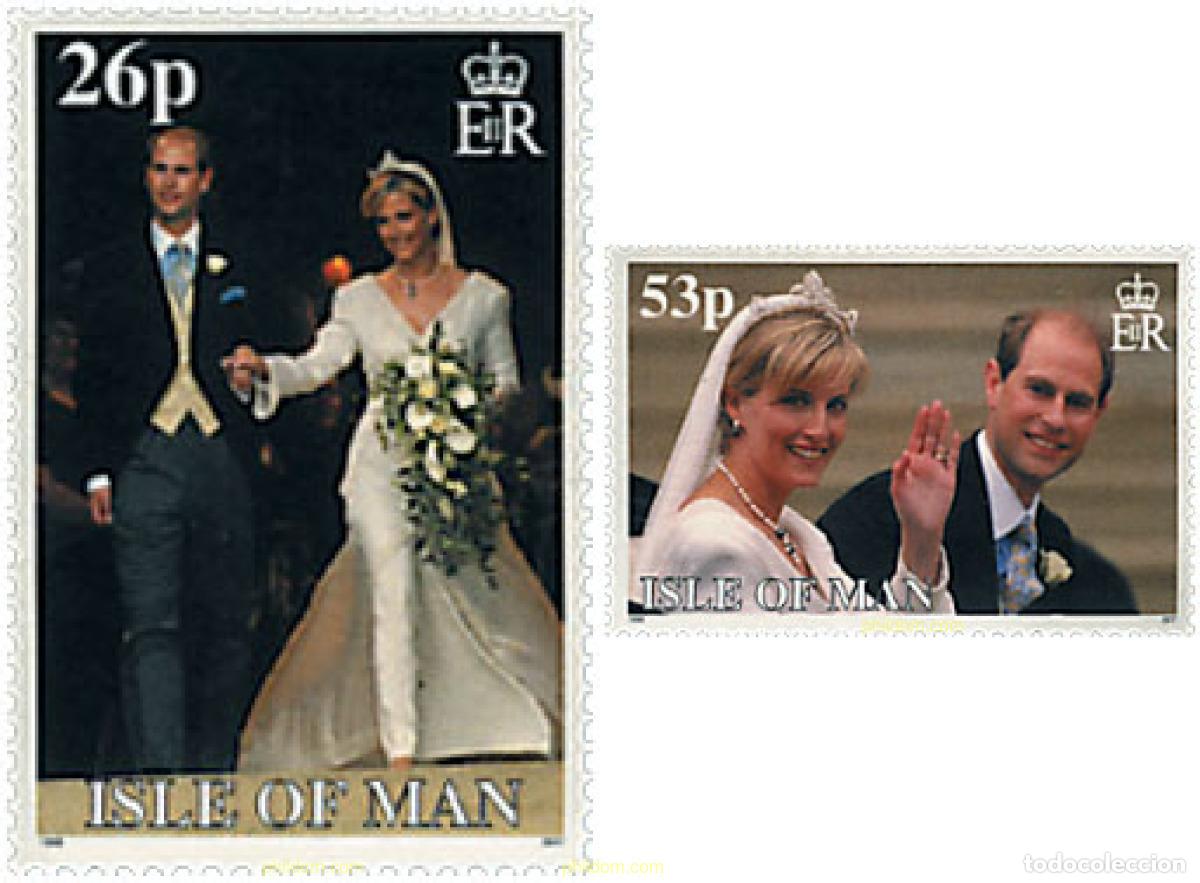 Sellos: 100080 MNH MAN 1999 BODA DEL PRINCIPE EDUARDO Y MISS SOFIA RHYS-JONES