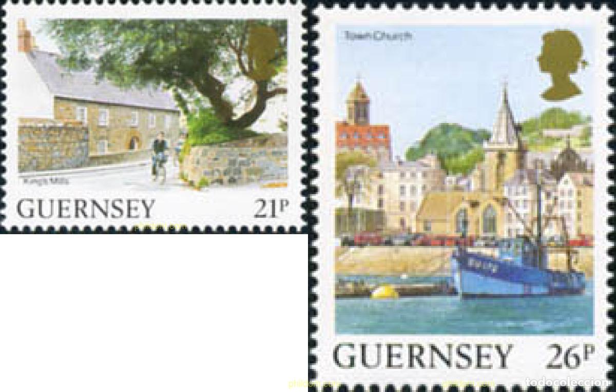 Sellos: 41570 MNH GUERNSEY 1991 VISTAS DE LA ISLA