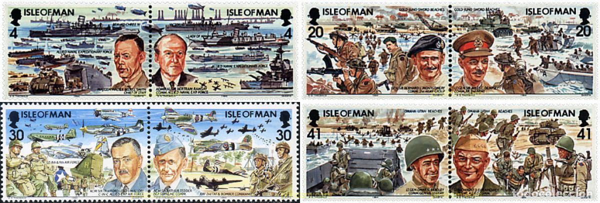 Sellos: 6682 MNH MAN 1994 50 ANIVERSARIO DEL DESEMBARCO DE NORMANDIA