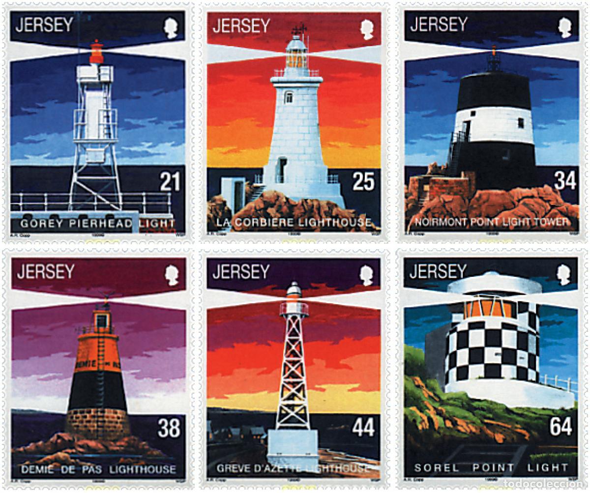 Sellos: 49198 MNH JERSEY 1999 FAROS