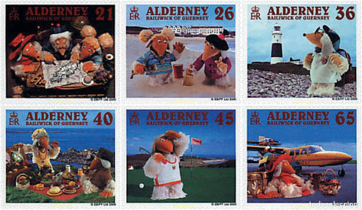 Sellos: 48807 MNH ALDERNEY 2000 VACACIONES EN ALDERNEY